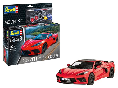 Revell 67714 Model Set Corvette C8 Coupé