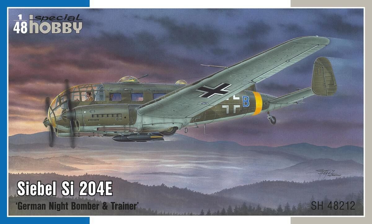 Special Hobby SH48212 Siebel Si 204E German Night Bomber & Trainer