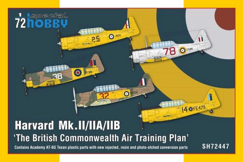 Special Hobby SH72447 Harvard Mk.II/IIA/IIB The British Commonwealth Air Training Plan