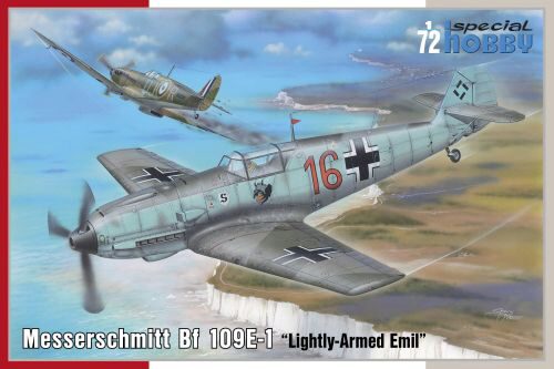 Special Hobby SH72454 Messerschmitt Bf 109E-1 Lightly-Armed Emil