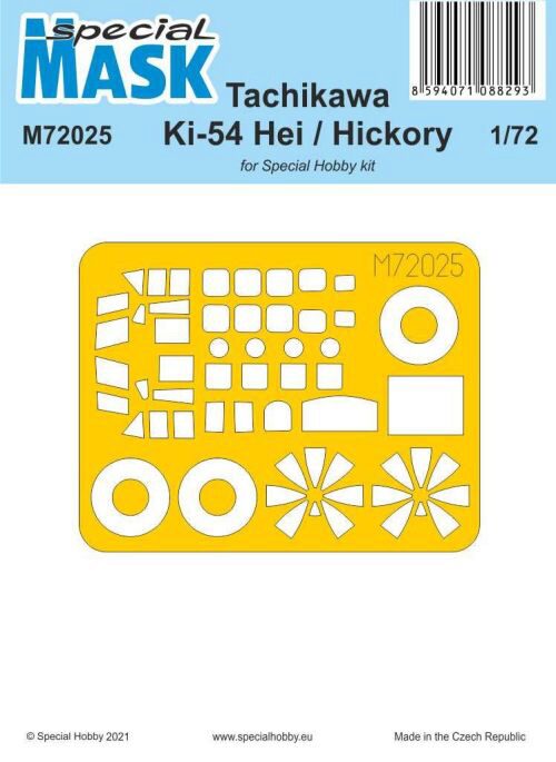 Special Hobby M72025 Tachikawa Ki-54 Hei / Hickory MASK
