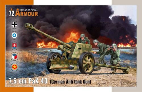 Special Hobby SA72025 7,5 cm PaK 40 German Anti-tank Gun
