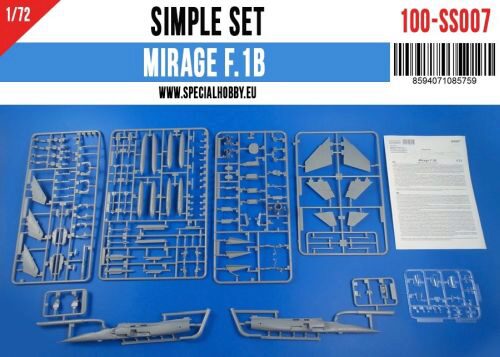 Special Hobby SS007 Mirage F.1B Simple Set