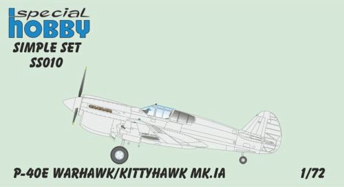 Special Hobby SS010 P-40E/Kittyhawk MK.IA Simple Set