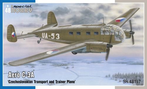 Special Hobby SH48197 Aero C-3A Czechoslovakian Transport and Trainer Plane