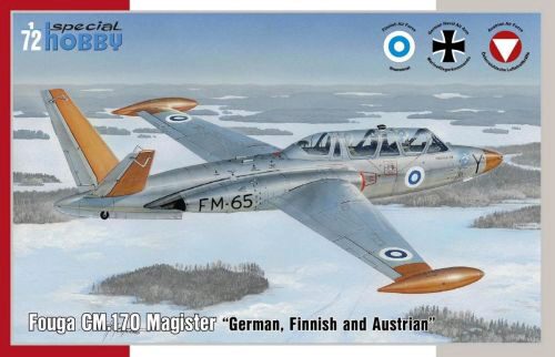 Special Hobby SH72373 Fouga CM.170 Magister German, Finnish and Östereich