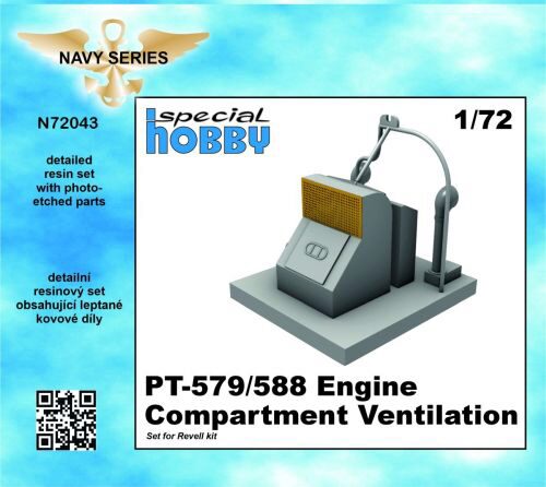 Special Hobby 129-N72043 PT-579/588 Engine Compartment Ventilation 1/72