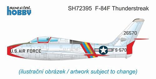 Special Hobby SH72395 F-84F Thunderstreak   ‘US Swept-wing Thunder’ 1/72