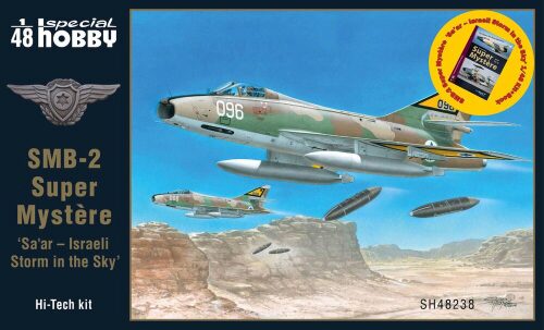 Special Hobby 100-SH48238 B SMB-2 Super Mystère  Sa’ar – Israeli Storm in the Sky 1/48 Kit+Book