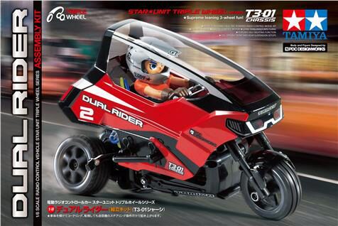 Tamiya 57407 R/C Trike T3-01 Dual Rider