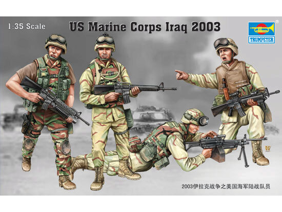 Trumpeter  00407 1/35 Moderne US-Army, Marines