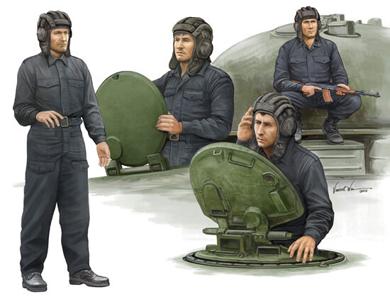 Trumpeter  00435 1/35 Sowjetische Panzer Crew