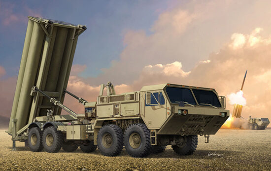 Trumpeter 01054 Terminal High Altitude Area Defence (THAAD)