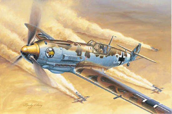 Trumpeter  02290 1/32 Me Bf 109 E4 Trop