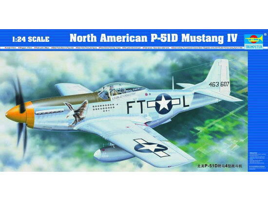Trumpeter 02401 North American P-51 D Mustang IV