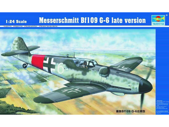Trumpeter 02408 Messerschmitt Bf 109 G-6 späte Version