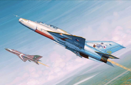 Trumpeter 02865 1/48 MiG 21UM Fighter