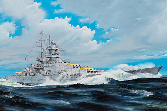 Trumpeter 03714 German Gneisenau Battleship