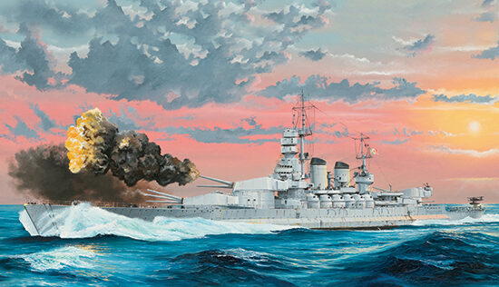 Trumpeter 05319 Italian Navy Battleship RN Littorio 1941
