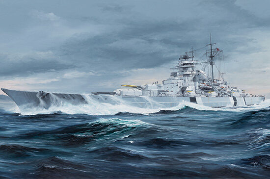 Trumpeter 05358 German Bismarck Battleship