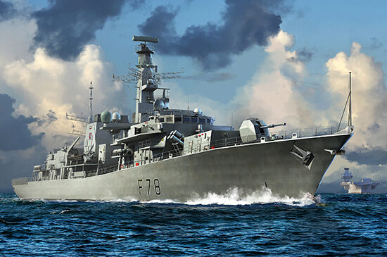 Trumpeter 06719 HMS TYPE 23 Frigate  Kent(F78)