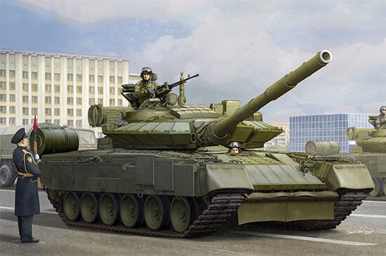 Trumpeter 09588 Russian T-80BVM MBT(Marine Corps)