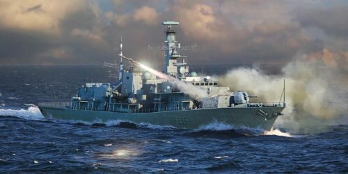 Trumpeter 06722 HMS TYPE 23 Frigate  Monmouth(F235)