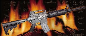 Trumpeter  01908 1/3 Small Arms: AR15/M16/M4 F