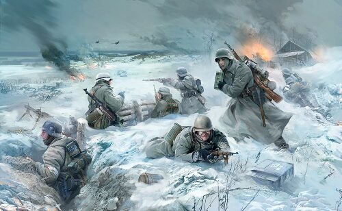 Zvezda 3627 German Infantry Winter (RR)