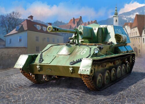 Zvezda 3662 Su-76 Soviet self propelled gun