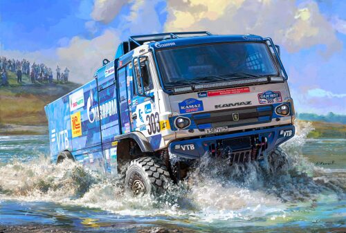 Zvezda 5076 KAMAZ-43509 KAMAZ-master