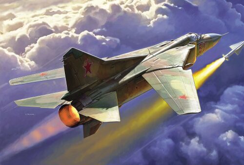 Zvezda 7225 MIG-23 MF Soviet Interceptor