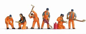 Figuren Bahnarbeiter