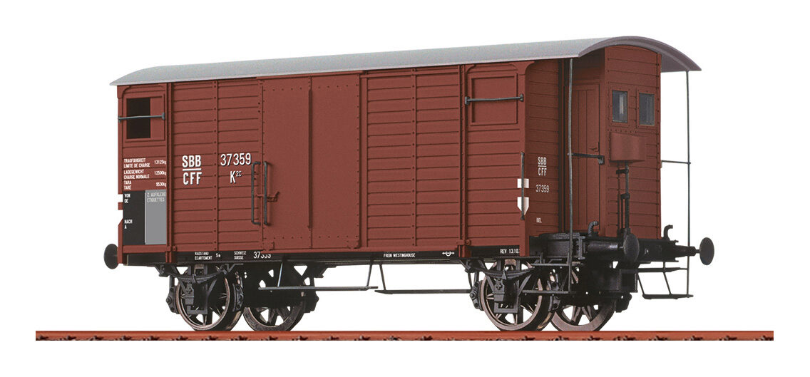 Brawa 47900 H0 Gedeckter Güterwagen K2 SBB