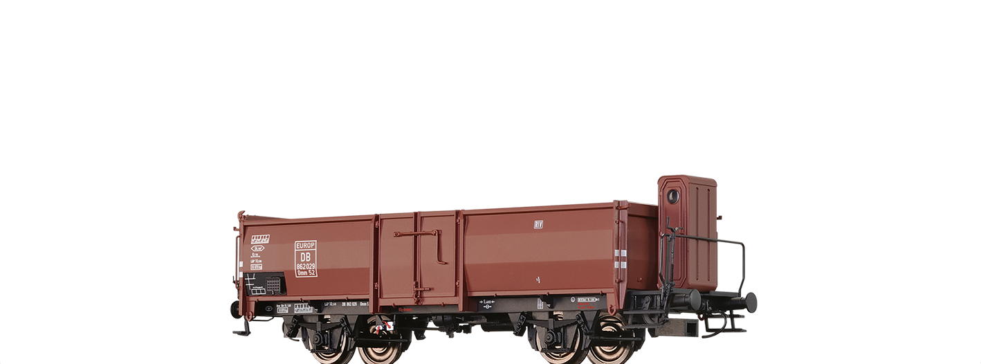 Brawa 48631 H0 Güterwagen Omm 52 DB, III