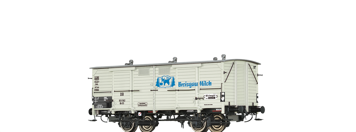 Brawa 48669 H0 Milchwagen Gh 03 „Breisgau Milch” DB