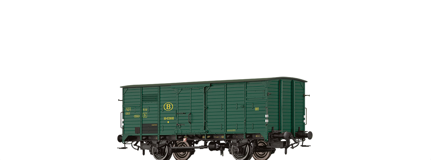Brawa 49843 H0 Güterwagen B SNCB, III