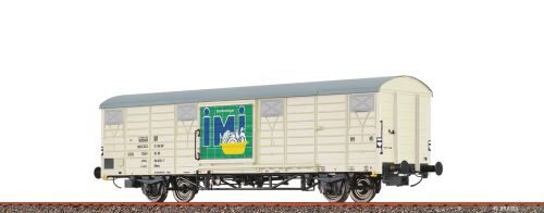 Brawa 49927 H0 Gedeckter Güterwagen Glmms "IMI" DR
