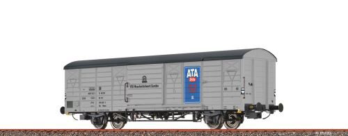 Brawa 49928 H0 Gedeckter Güterwagen Glmms "ATA" DR