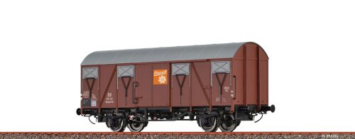 Brawa 50143 H0 Gedeckter Güterwagen Kmmhs56 "Brandt" DB