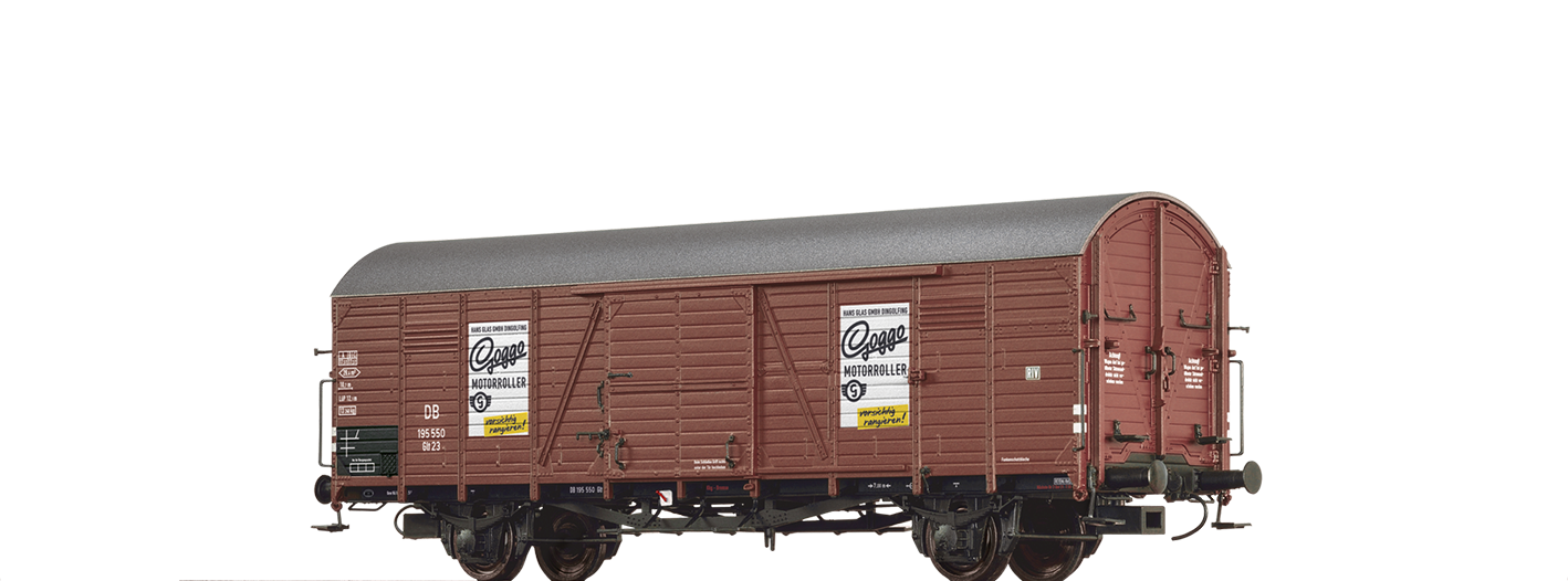 Brawa 50462 H0 Güterwagen Glt 23 DB, III, Goggo