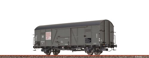 Brawa 50933 H0 Gedeckter Güterwagen Glr "Bleitetraäthylfluid" DR