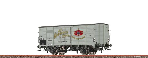 Brawa 50953 H0 Gedeckter Güterwagen G10 "Niederegger" DB  Weihnachstswagen