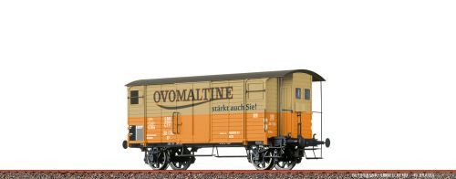 Brawa 50973 H0 Gedeckter Güterwagen K2 "Ovomaltine" SBB