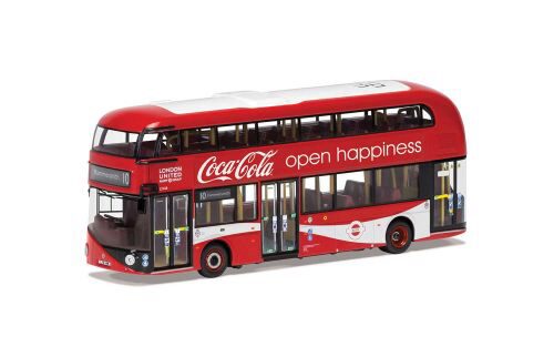 Corgi OM46629 New Routemaster London United LTZ 1148 Coca Cola