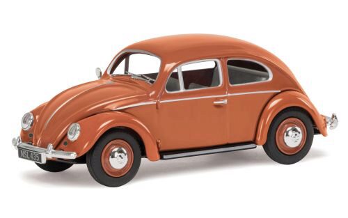 Corgi VA01207 Volkswagen Beetle - Coral Oval Rear Window Saloon