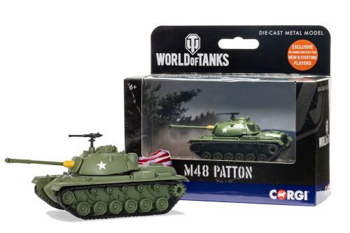 Corgi WT91201 World of Tanks - M48 Patton Tank