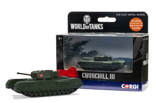 Corgi WT91204 World of Tanks - Churchill Mk.III