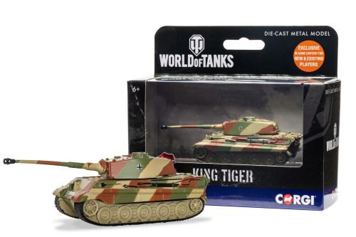 Corgi WT91207 World of Tanks - King Tiger Tank