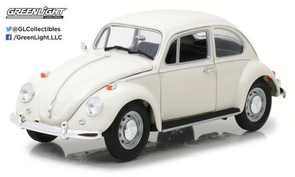 Greenlight 13510 Volkswagen Beetle 1967, Lotus White